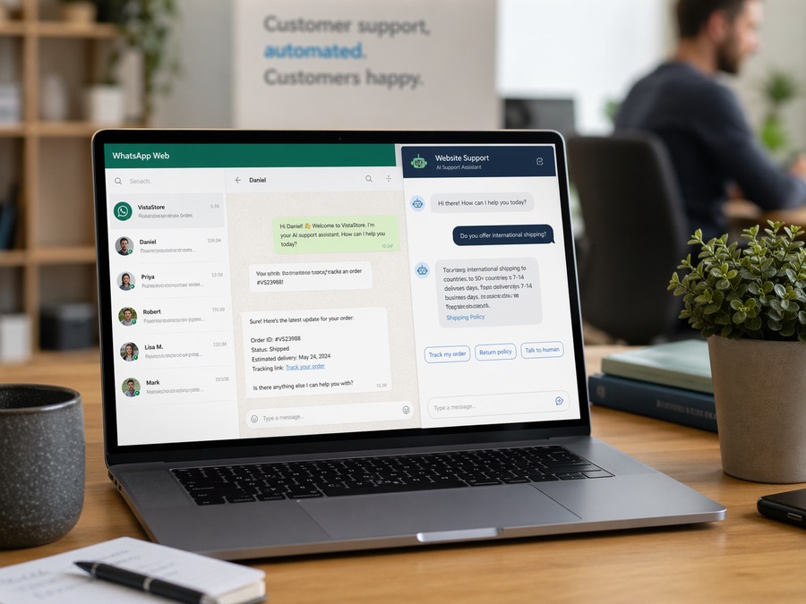 como crear chatbot con ia para tu negocio sin programar