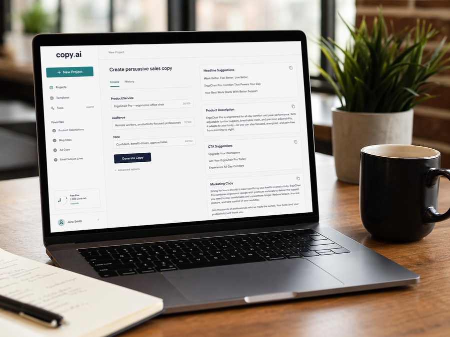 copy ai en espanol textos de venta con inteligencia artificial