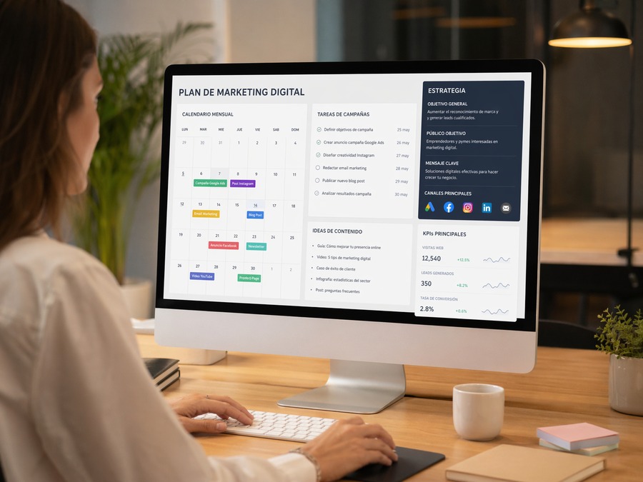 plan de marketing con ia gratis paso a paso prompts chatgpt