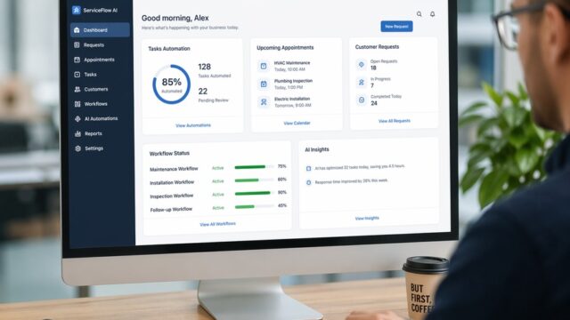 ia para negocios de servicios automatizar y crecer 2026
