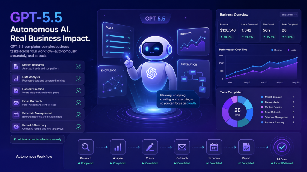 GPT-5.5 de OpenAI para negocios 2026